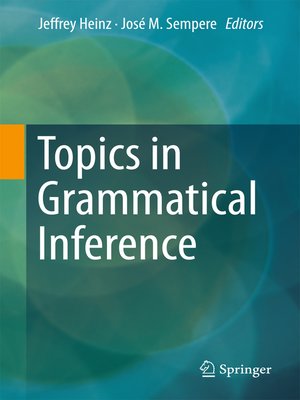 cover image of Topics in Grammatical Inference